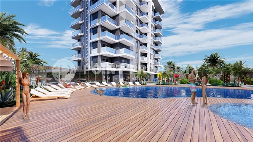 Apartments 1+1 and 2+1 for investment in a premium complex, Payallar, Alanya-id-3067-photo-2