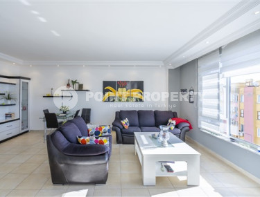 Spacious penthouse 4+2 with sea and mountain views, 225 m2, Oba district. 400 meters to the beach. Suitable for citizenship-id-2552-photo-3