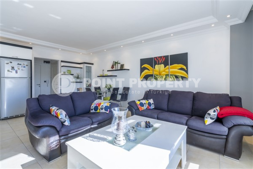 Spacious penthouse 4+2 with sea and mountain views, 225 m2, Oba district. 400 meters to the beach. Suitable for citizenship-id-2552-photo-4