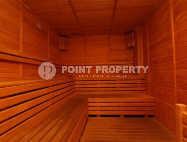 Трёхкомнатная светлая квартира 100 м2, центр Аланьи, первый этаж с видом на сад-id-3071-фото-5