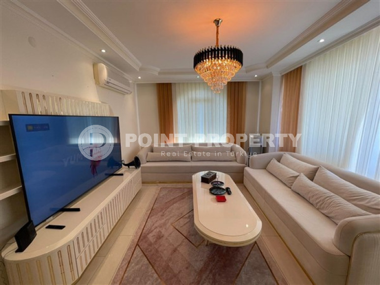 Comfortable duplex with a large area of 200 m2, the center of Alanya, with three bathrooms-id-3072-photo-7