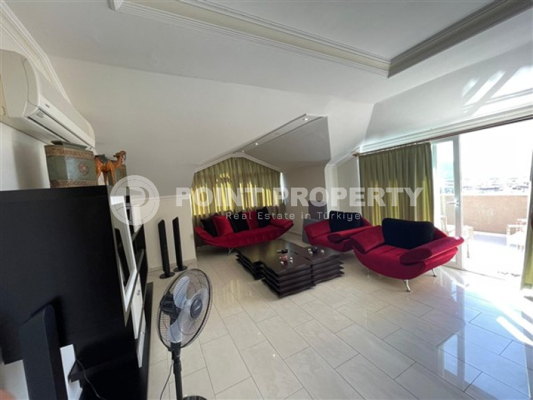 Comfortable duplex with a large area of 200 m2, the center of Alanya, with three bathrooms-id-3072-photo-18