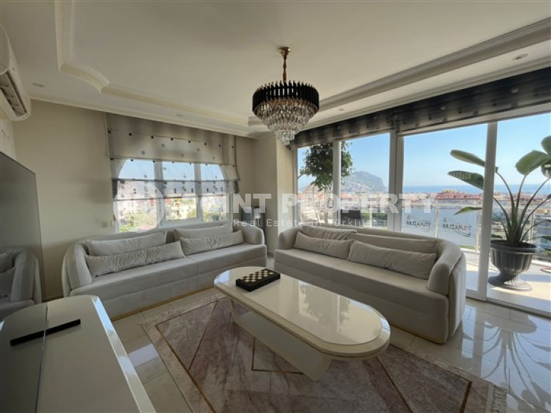 Comfortable duplex with a large area of 200 m2, the center of Alanya, with three bathrooms-id-3072-photo-24