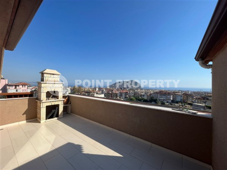 Comfortable duplex with a large area of 200 m2, the center of Alanya, with three bathrooms-id-3072-photo-26