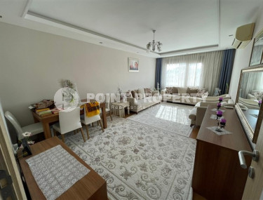 Уютная трёхкомнатная квартира 120 м2 в районе Джикджилли, Аланья, продается без мебели-id-3075-фото-2