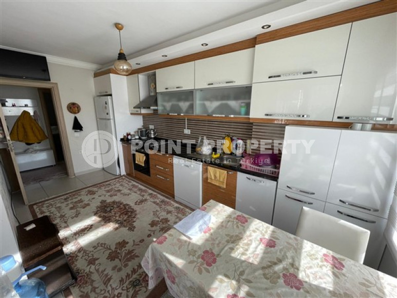 Уютная трёхкомнатная квартира 120 м2 в районе Джикджилли, Аланья, продается без мебели-id-3075-фото-5