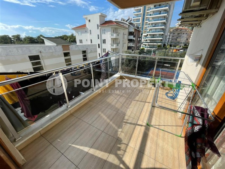 Уютная трёхкомнатная квартира 120 м2 в районе Джикджилли, Аланья, продается без мебели-id-3075-фото-12