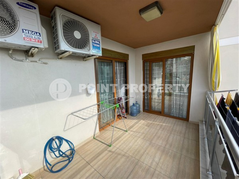 Уютная трёхкомнатная квартира 120 м2 в районе Джикджилли, Аланья, продается без мебели-id-3075-фото-13