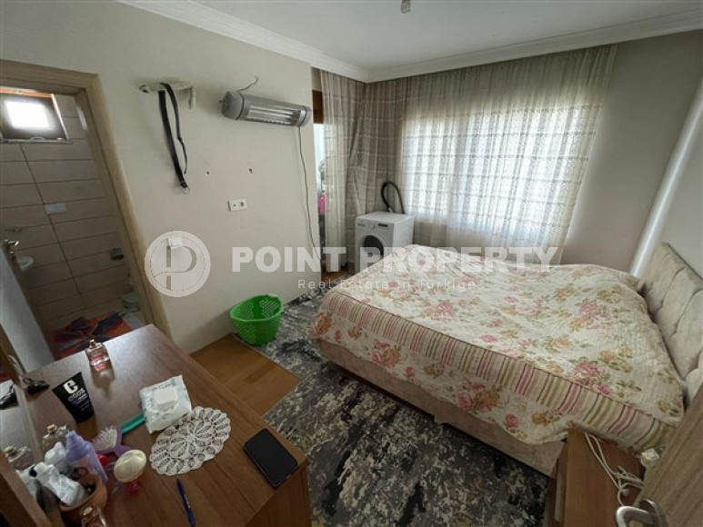 Уютная трёхкомнатная квартира 120 м2 в районе Джикджилли, Аланья, продается без мебели-id-3075-фото-6