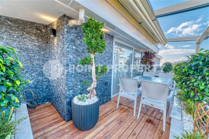 Дизайнерский дуплекс площадью 195 м2 в резиденции 2015 года, Кестель, Аланья-id-3076-фото-2