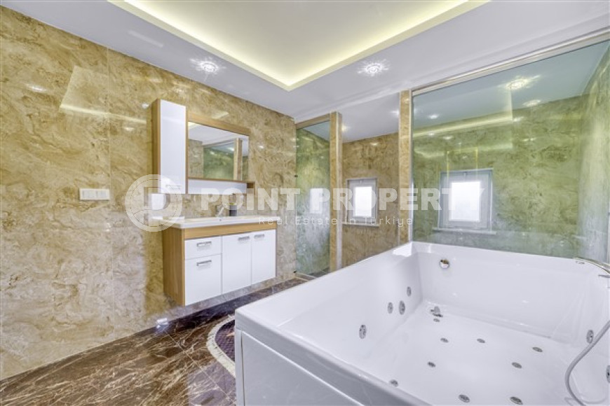 Дизайнерский дуплекс площадью 195 м2 в резиденции 2015 года, Кестель, Аланья-id-3076-фото-5