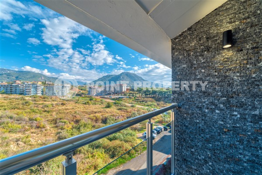 Дизайнерский дуплекс площадью 195 м2 в резиденции 2015 года, Кестель, Аланья-id-3076-фото-6