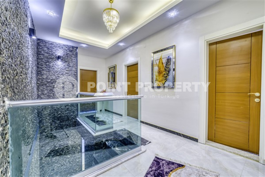 Дизайнерский дуплекс площадью 195 м2 в резиденции 2015 года, Кестель, Аланья-id-3076-фото-8