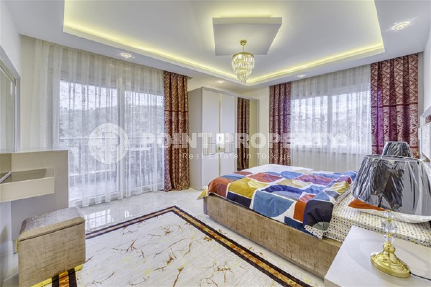 Дизайнерский дуплекс площадью 195 м2 в резиденции 2015 года, Кестель, Аланья-id-3076-фото-10