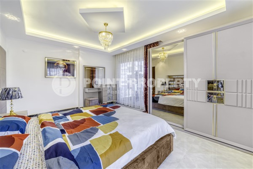 Дизайнерский дуплекс площадью 195 м2 в резиденции 2015 года, Кестель, Аланья-id-3076-фото-12