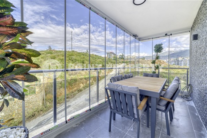 Дизайнерский дуплекс площадью 195 м2 в резиденции 2015 года, Кестель, Аланья-id-3076-фото-13