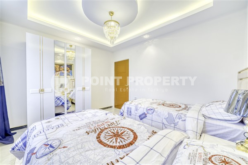 Дизайнерский дуплекс площадью 195 м2 в резиденции 2015 года, Кестель, Аланья-id-3076-фото-15