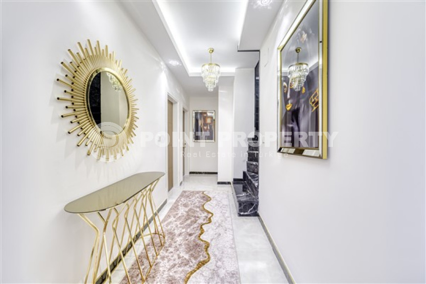 Дизайнерский дуплекс площадью 195 м2 в резиденции 2015 года, Кестель, Аланья-id-3076-фото-20