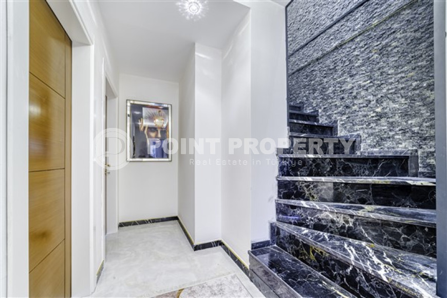 Дизайнерский дуплекс площадью 195 м2 в резиденции 2015 года, Кестель, Аланья-id-3076-фото-21