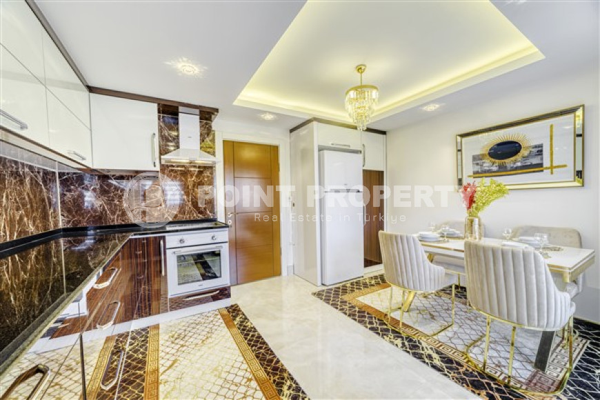 Дизайнерский дуплекс площадью 195 м2 в резиденции 2015 года, Кестель, Аланья-id-3076-фото-25