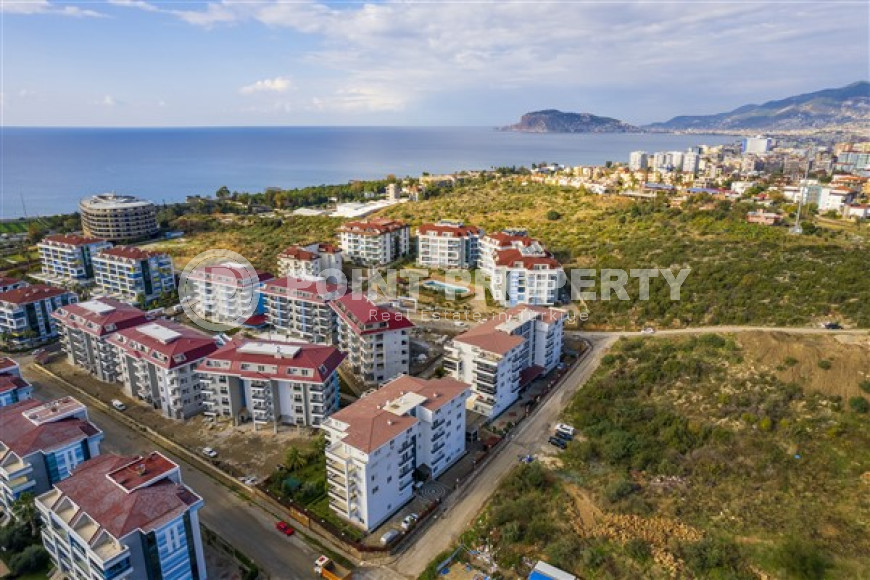 Дизайнерский дуплекс площадью 195 м2 в резиденции 2015 года, Кестель, Аланья-id-3076-фото-32