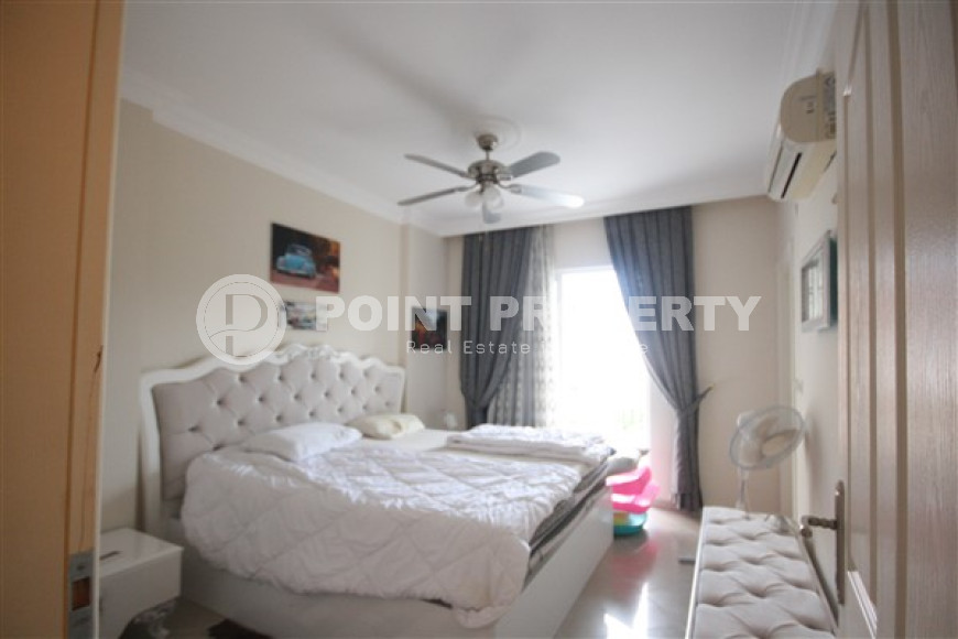 Большая трёхкомнатная квартира 140 м² с мебелью, 600 метров до моря, Тосмур, Аланья-id-3078-фото-4