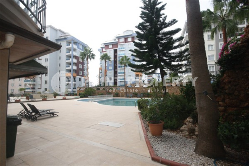 Большая трёхкомнатная квартира 140 м² с мебелью, 600 метров до моря, Тосмур, Аланья-id-3078-фото-10