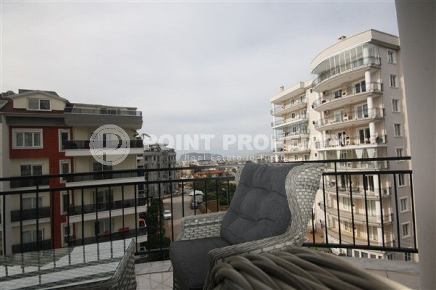 Большая трёхкомнатная квартира 140 м² с мебелью, 600 метров до моря, Тосмур, Аланья-id-3078-фото-15