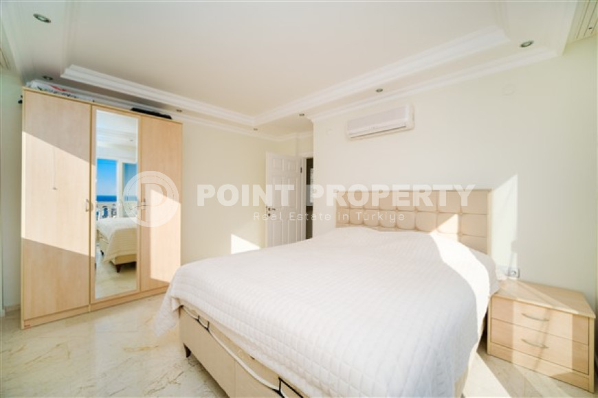 Очаровательная дуплексная вилла с двумя просторными балконами, центр Аланьи, Тепе-id-3079-фото-15