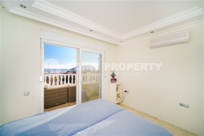 Очаровательная дуплексная вилла с двумя просторными балконами, центр Аланьи, Тепе-id-3079-фото-17