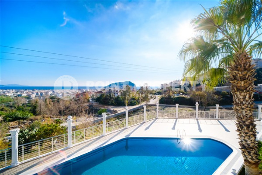 Очаровательная дуплексная вилла с двумя просторными балконами, центр Аланьи, Тепе-id-3079-фото-20