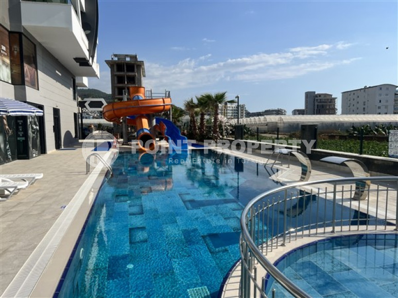 Вместительные апартаменты 2+1 в районе Каргыджак, Аланья в малоэтажном комплексе-id-3081-фото-4