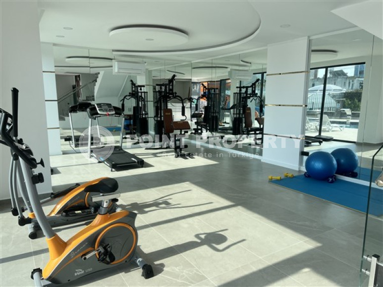 Вместительные апартаменты 2+1 в районе Каргыджак, Аланья в малоэтажном комплексе-id-3081-фото-5