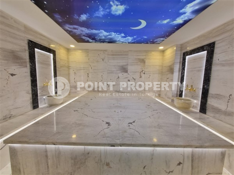 Вместительные апартаменты 2+1 в районе Каргыджак, Аланья в малоэтажном комплексе-id-3081-фото-7