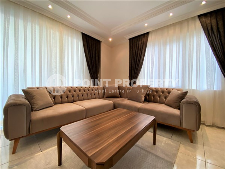 Прелестная квартира 2+1 с мебель, готовая к проживанию, в районе Оба, Аланья-id-3091-фото-5