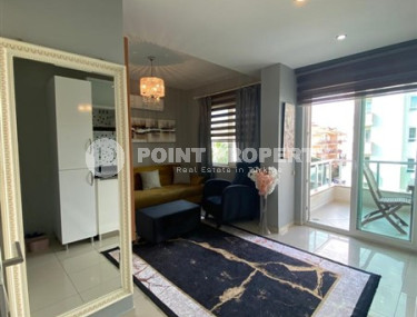 Atmospheric one-bedroom apartment 50 m² in Oba, Alanya-id-3092-photo-1