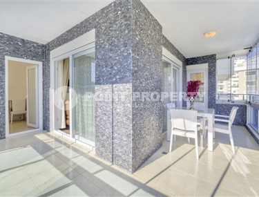 Luxurious three-room apartment 115 m² with furniture and a large balcony, Mahmutlar, Alanya-id-3093-photo-5