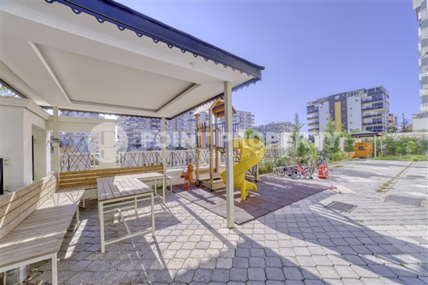 Luxurious three-room apartment 115 m² with furniture and a large balcony, Mahmutlar, Alanya-id-3093-photo-20