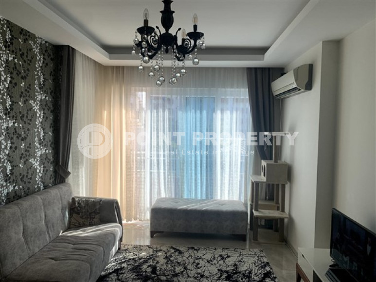 Квартира 1+1 стандартной площади в комплексе с собственным кинотеатром, Махмутлар, Аланья-id-3095-фото-7