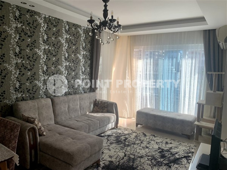 Квартира 1+1 стандартной площади в комплексе с собственным кинотеатром, Махмутлар, Аланья-id-3095-фото-8