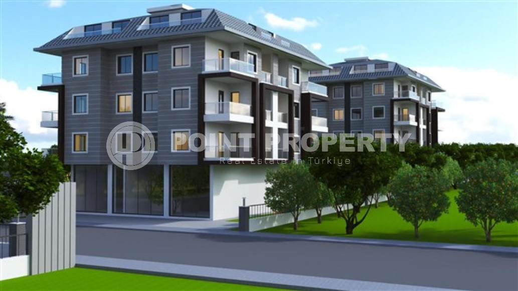 Апартаменты 2+1 в новом доме на финальной стадии строительства, Конаклы, Аланья-id-3096-фото-4