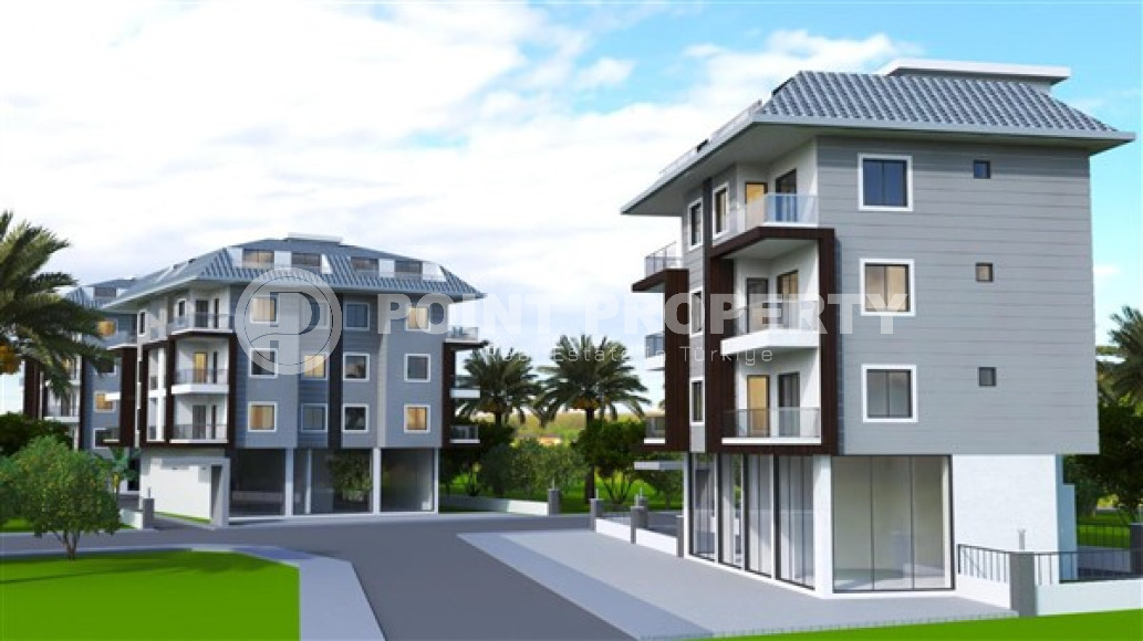 Апартаменты 2+1 в новом доме на финальной стадии строительства, Конаклы, Аланья-id-3096-фото-5