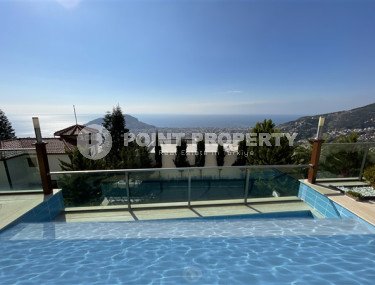 Оригинальная двухэтажная вилла 4+1 в современном стиле, с видом на море, Бекташ, Аланья-id-3097-фото-4