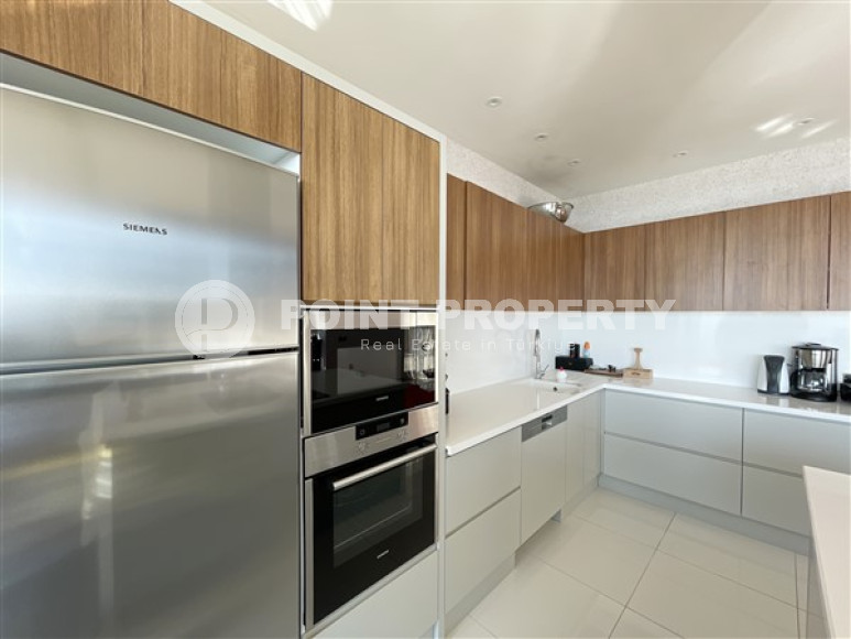 Оригинальная двухэтажная вилла 4+1 в современном стиле, с видом на море, Бекташ, Аланья-id-3097-фото-15