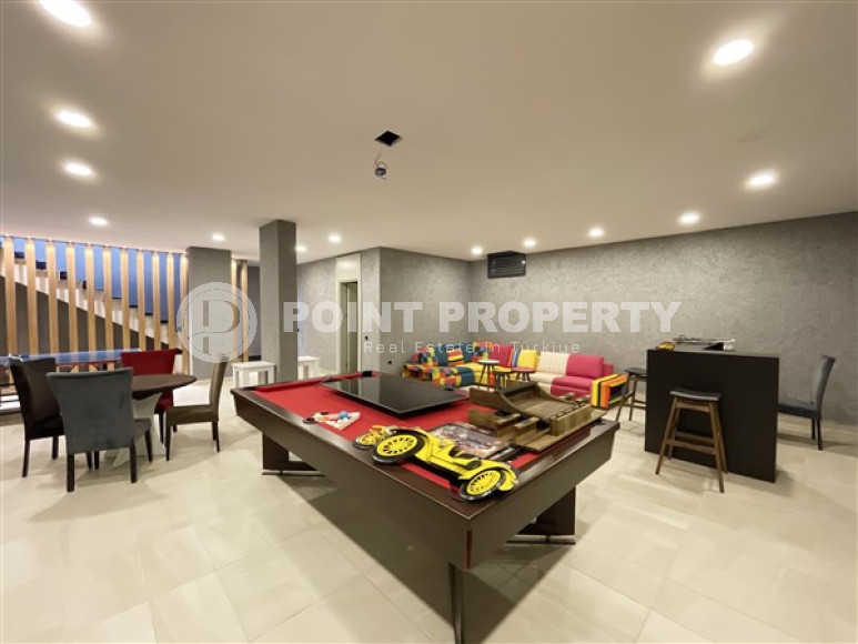 Оригинальная двухэтажная вилла 4+1 в современном стиле, с видом на море, Бекташ, Аланья-id-3097-фото-18