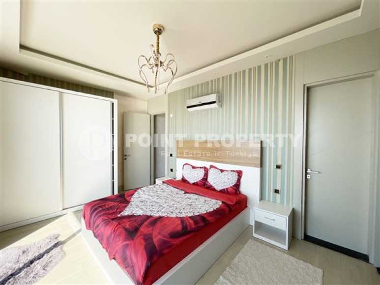 Оригинальная двухэтажная вилла 4+1 в современном стиле, с видом на море, Бекташ, Аланья-id-3097-фото-24