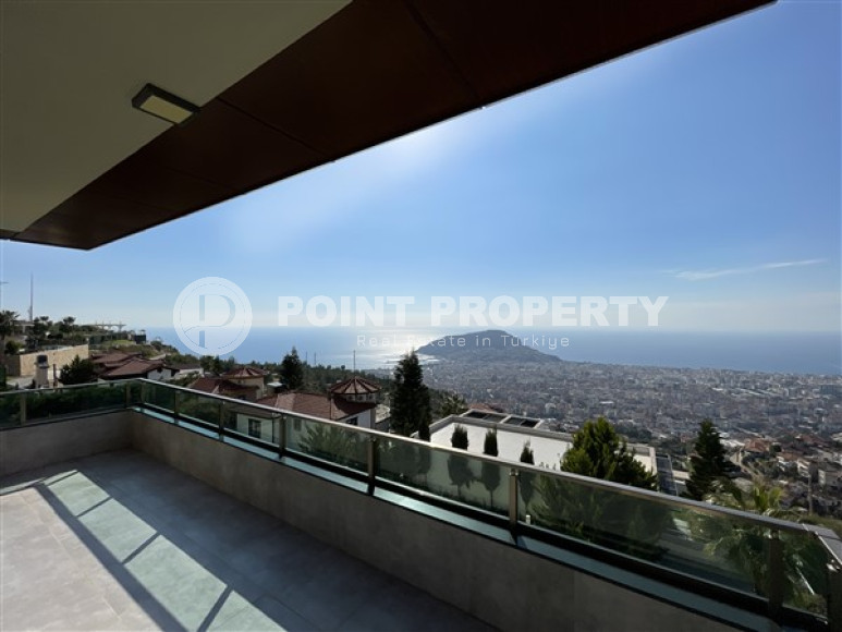 Оригинальная двухэтажная вилла 4+1 в современном стиле, с видом на море, Бекташ, Аланья-id-3097-фото-26