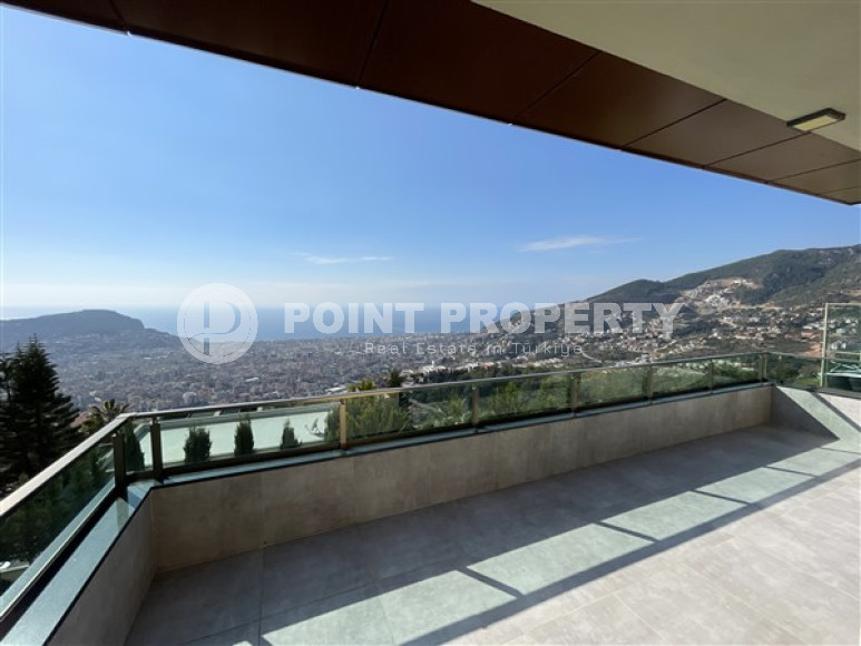 Оригинальная двухэтажная вилла 4+1 в современном стиле, с видом на море, Бекташ, Аланья-id-3097-фото-27