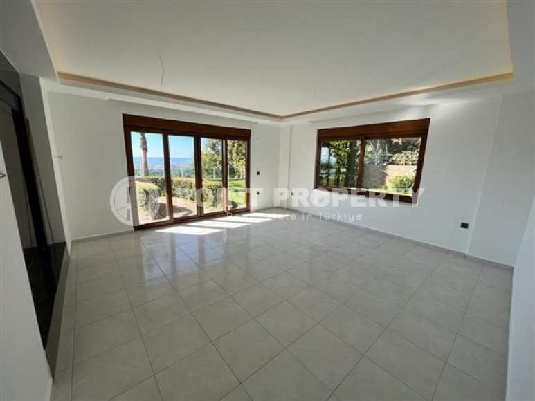 Garden duplex 3+1 with access to the pool and sea views, Kucuk Hasbahce, Alanya, center-id-3098-photo-13