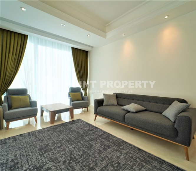 Luxurious apartment 130 m² in a new residence with a shopping complex, Mahmutlar, Alanya-id-3099-photo-10